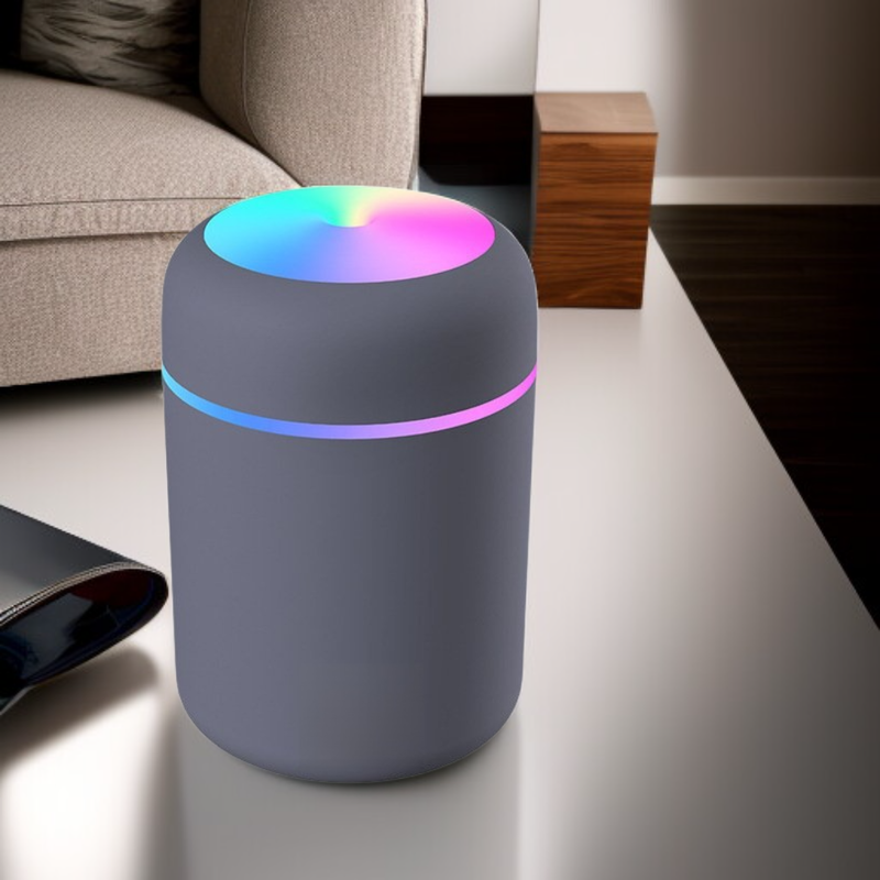 Mini humidificador ultrasónico con aroma, para dormitorio y automóvil