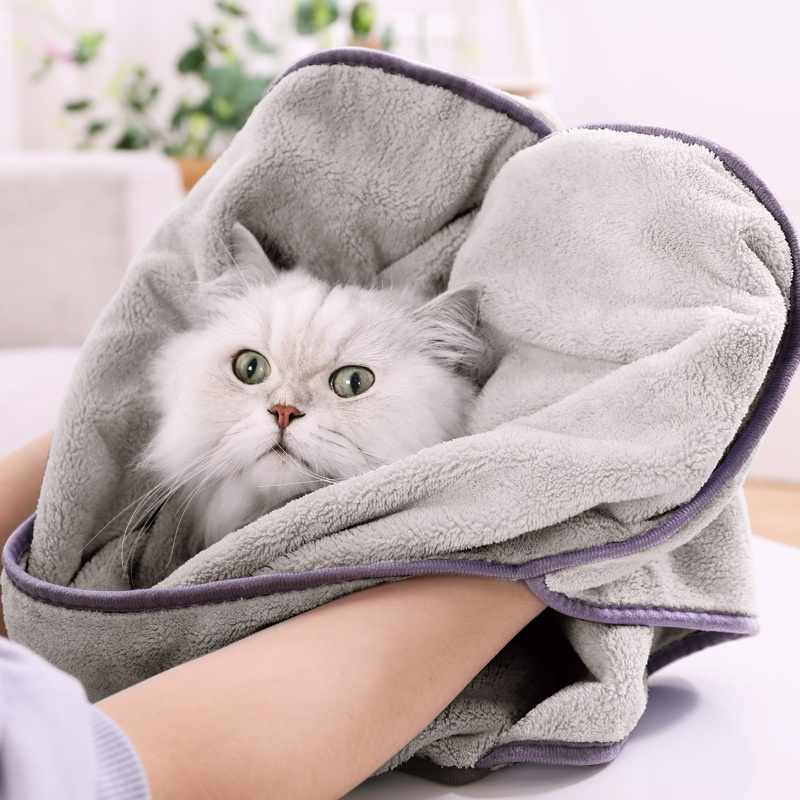 반려동물용 속건성 목욕 타월