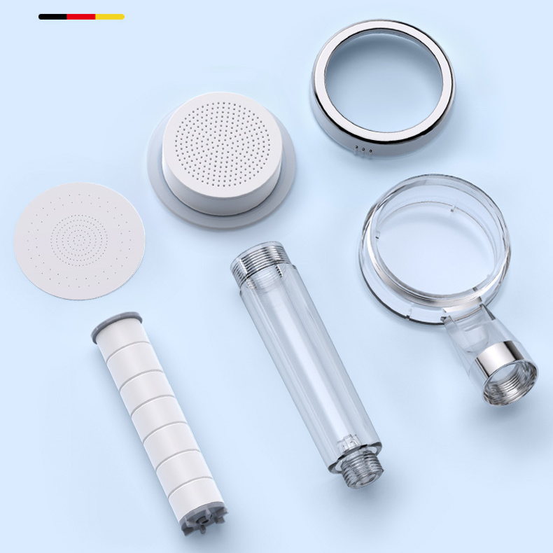 Tragbarer Hochdruck-Duschkopf für Zuhause und Reisen