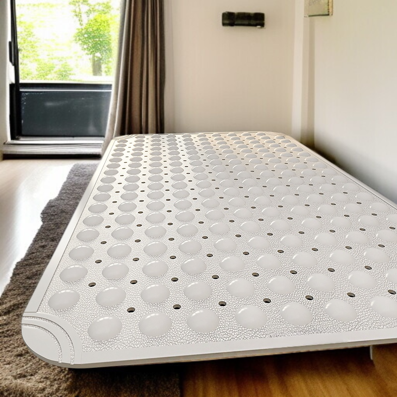 Tpe の浴槽の浴室のスリップ防止マット 専用フットレスト 吸盤シャワールームマット バスルームマット