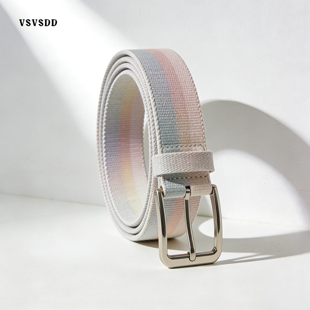 튼튼한 캔버스 벨트 (4개입)