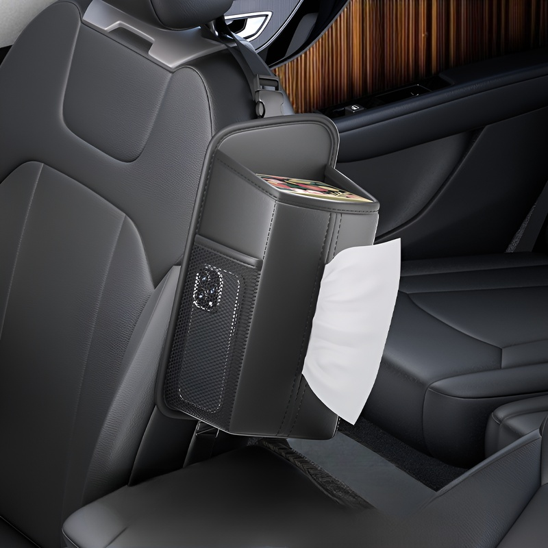 車のシートサイドティッシュボックス副操縦士インテリアユニバーサル多機能シート吊り下げ紙収納バッグ