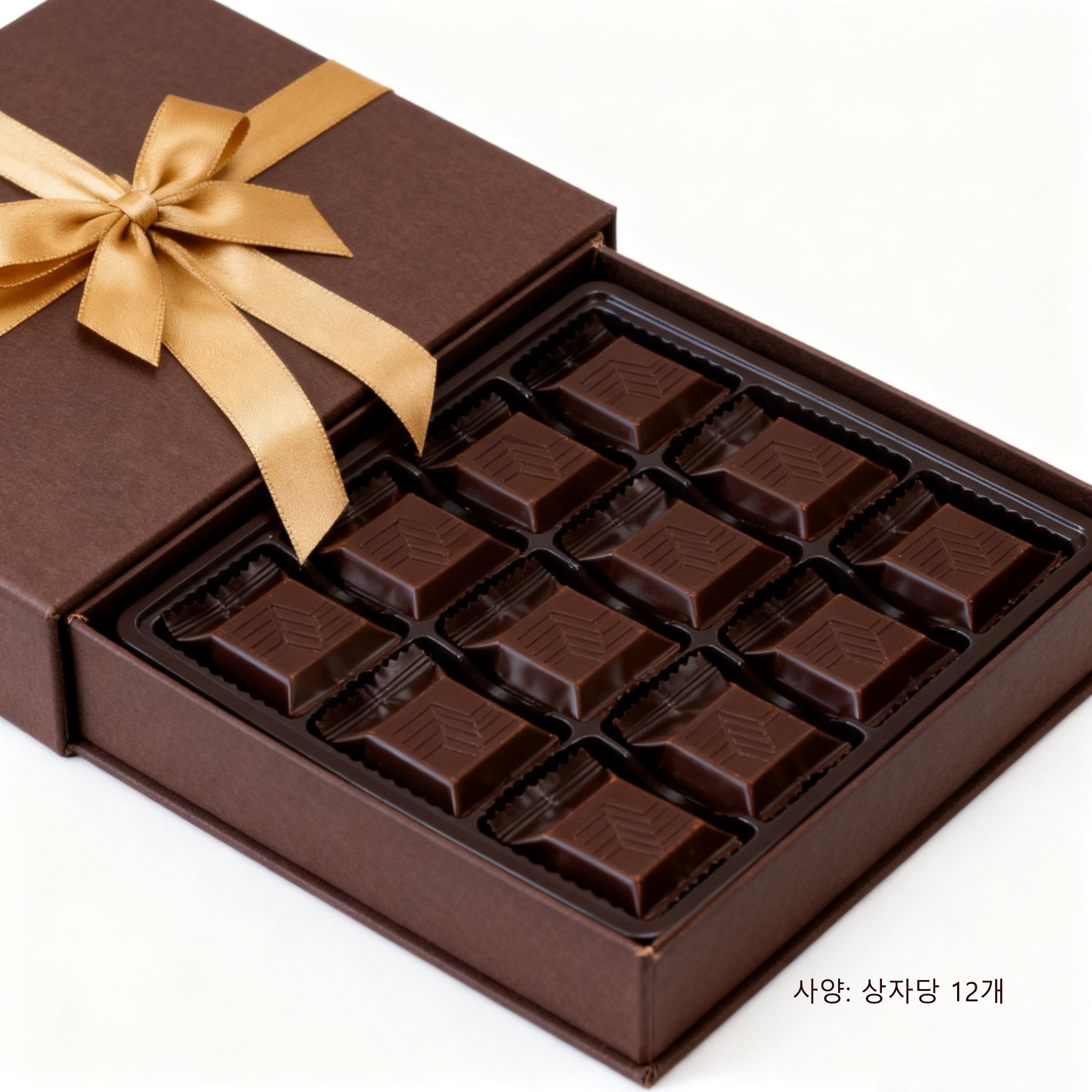 高級感あふれるブラックチョコレート