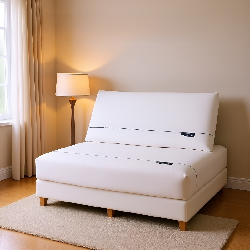 딥슬립 프로 고탄성 이중코어 경추 보호 메모리폼 베개 숙면 보조