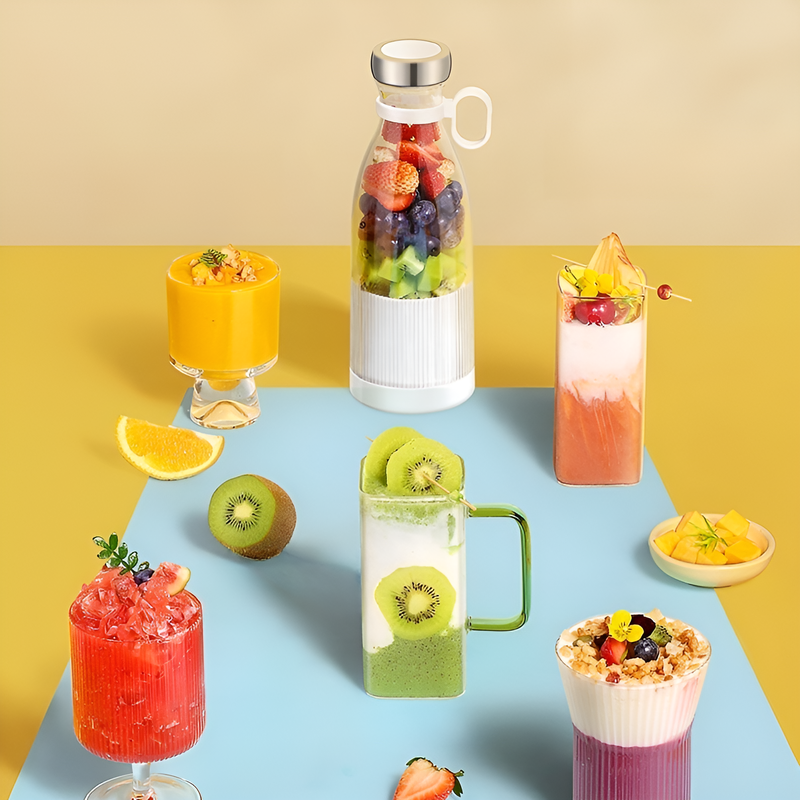 แก้วเชคเกอร์สำหรับปั่นน้ำผลไม้แบบพกพา
