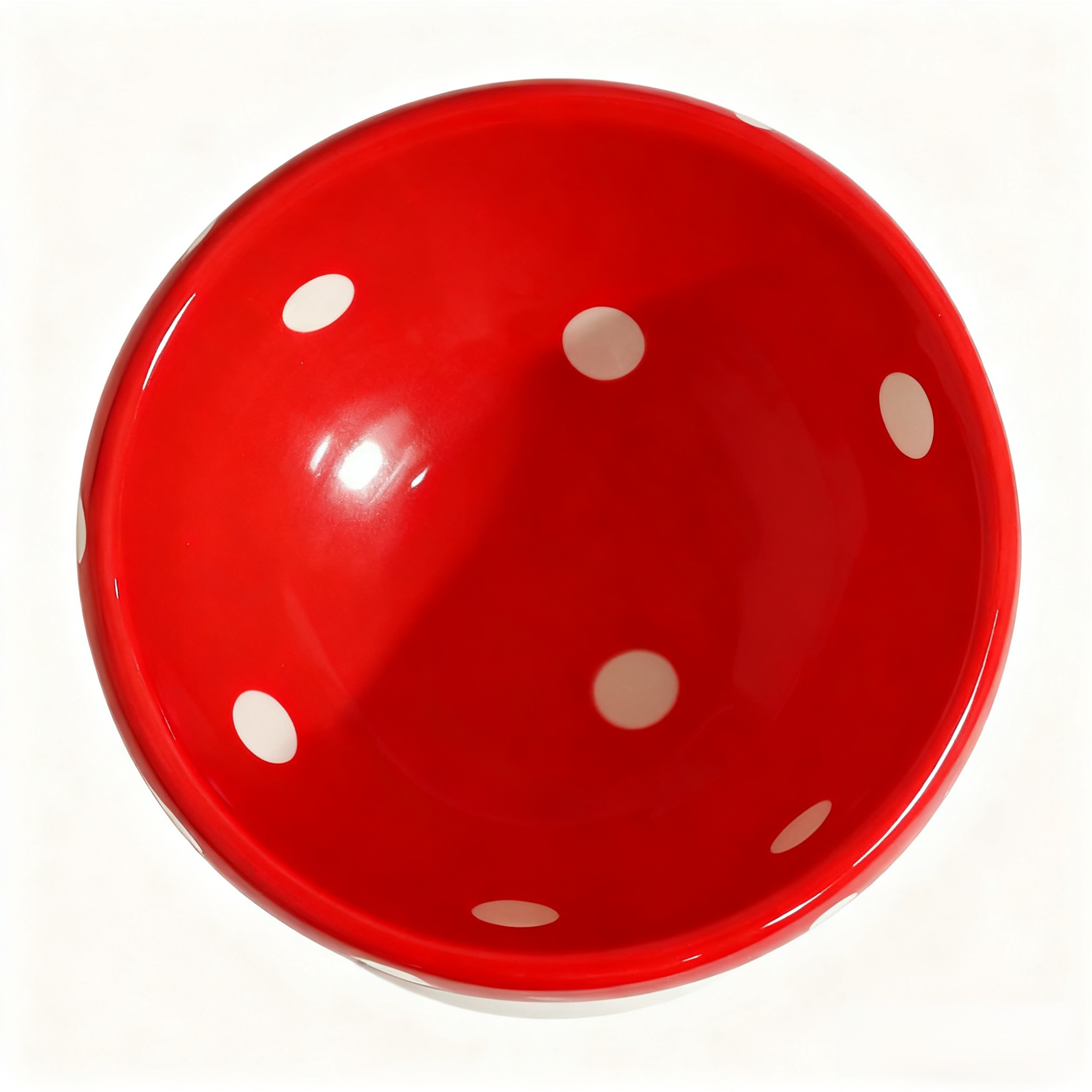 おしゃれな陶器製猫用フードボウルの側面デザイン