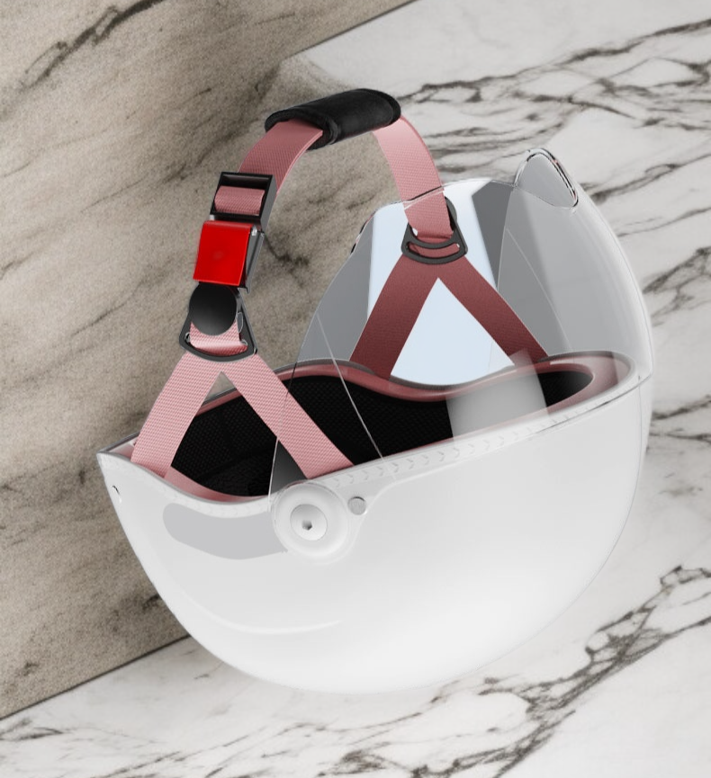 시원함을 느낄 수 있는 헬멧 내부