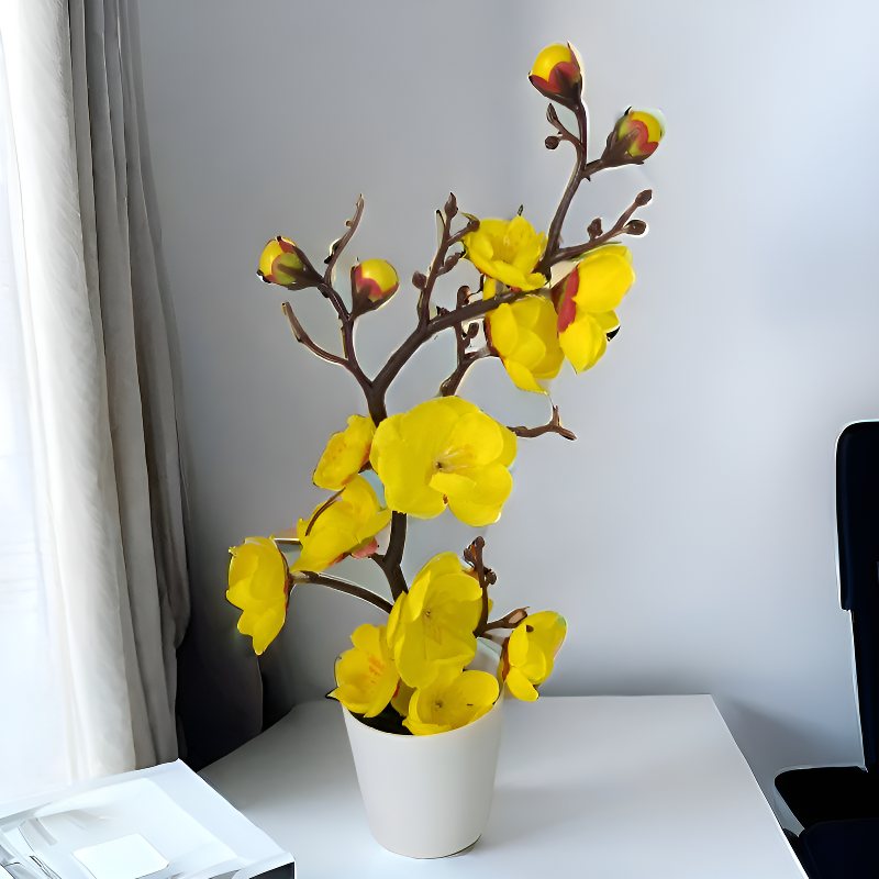 Landscape Decoration with Dried Flowers