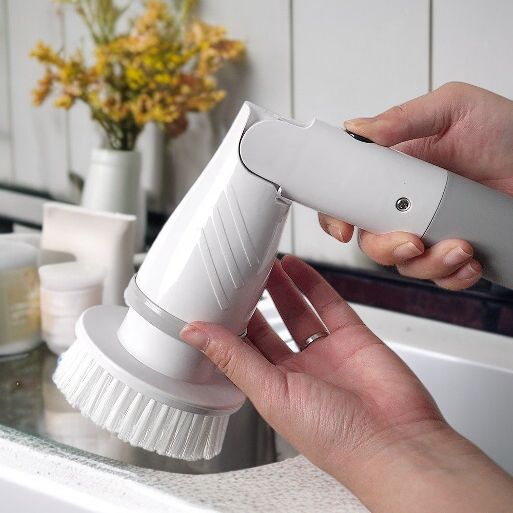 휴대용 무선 전동 청소 브러쉬