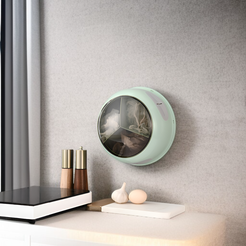 Aufbewahrungsbox für die Küche, zur Wandmontage, Aufbewahrungstasche für Einweghandschuhe, Aufbewahr