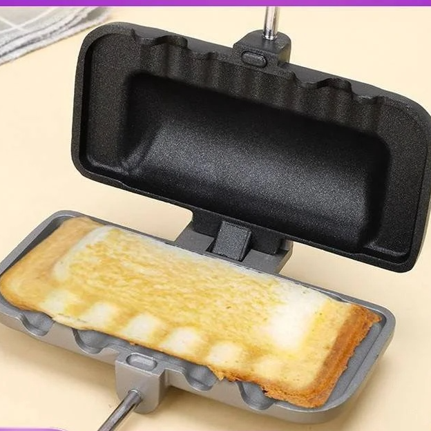 Double-sided coated frying pan mold