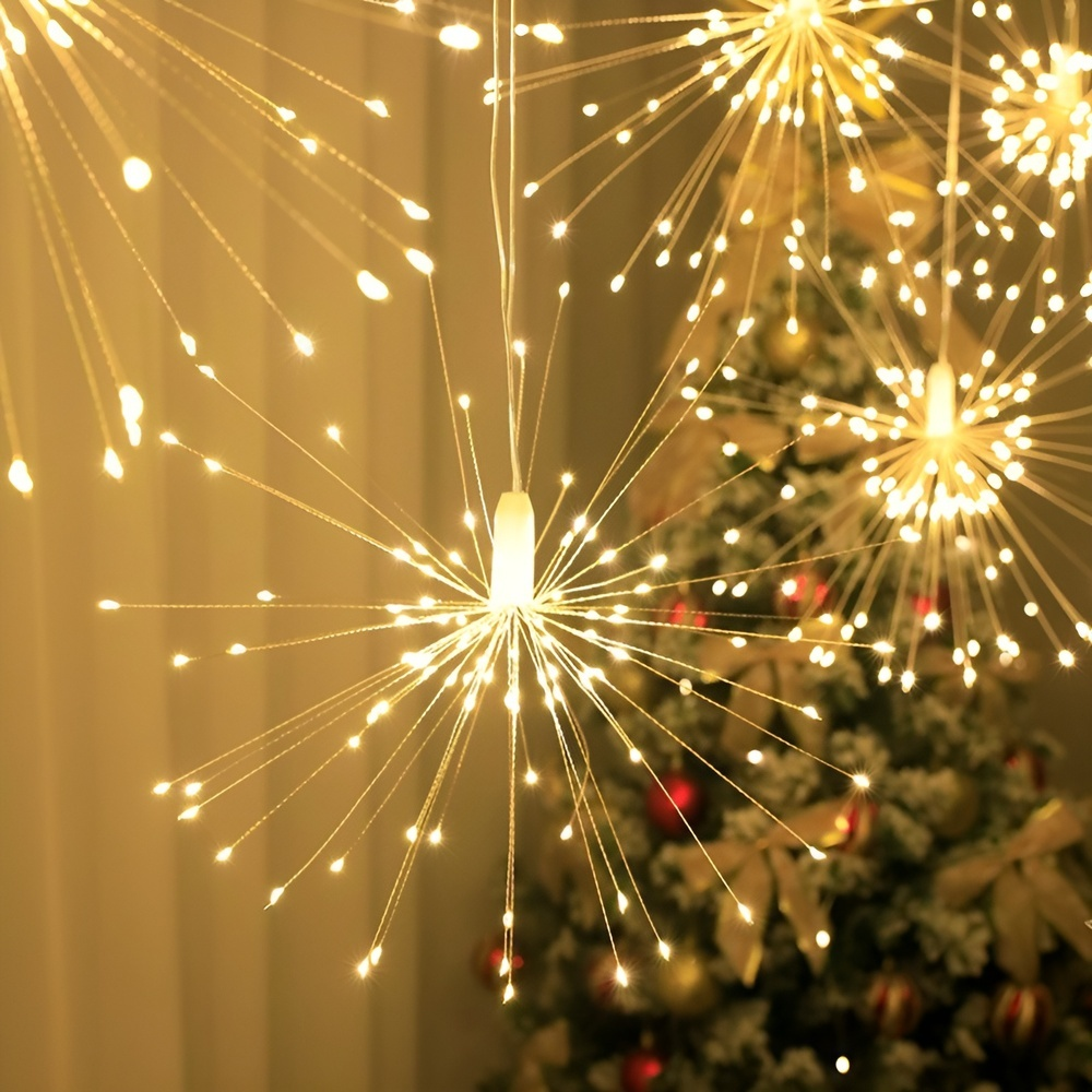 キャンプキャノピークリスマス雰囲気ライト