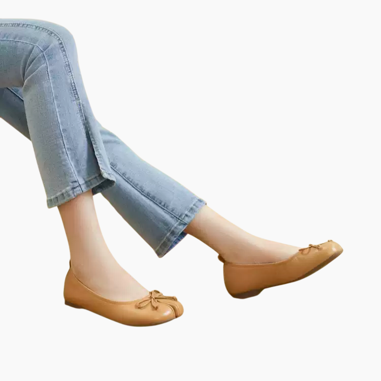 레드 단화 여 플랫 컴포트화 여성 구두 리본 발가락 봄가을 여름 단화