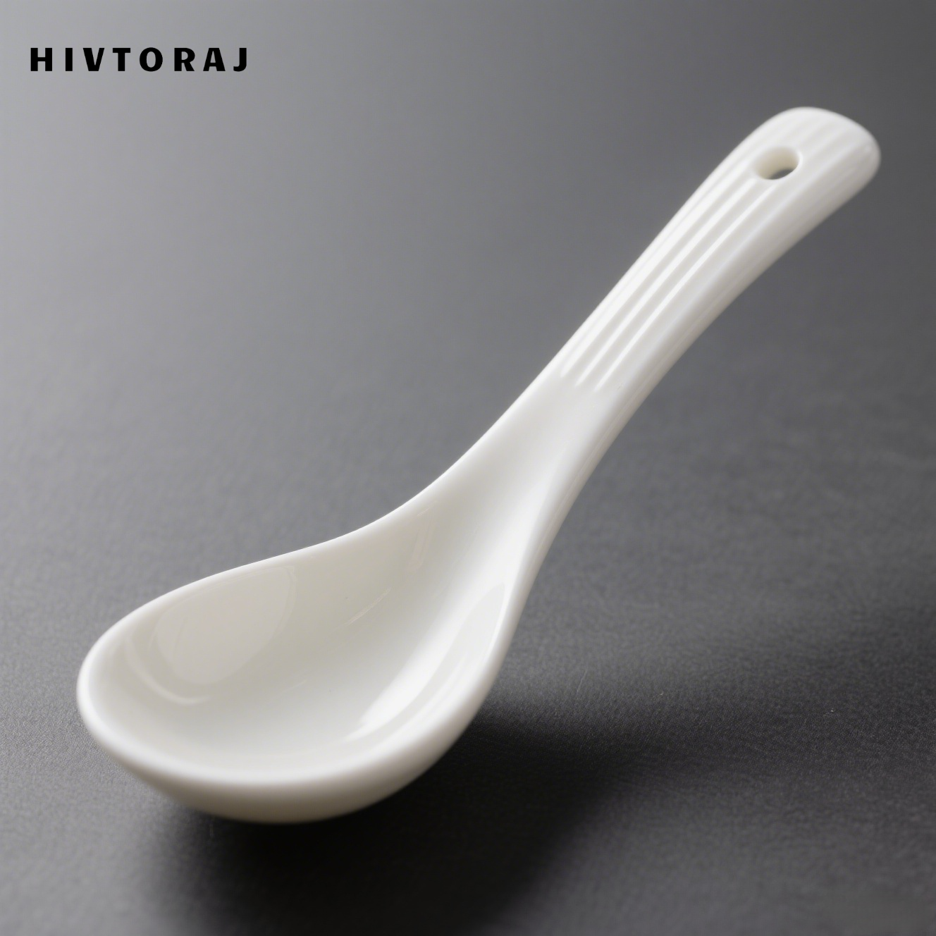 Keramische soeplepel (verpakking van 10)