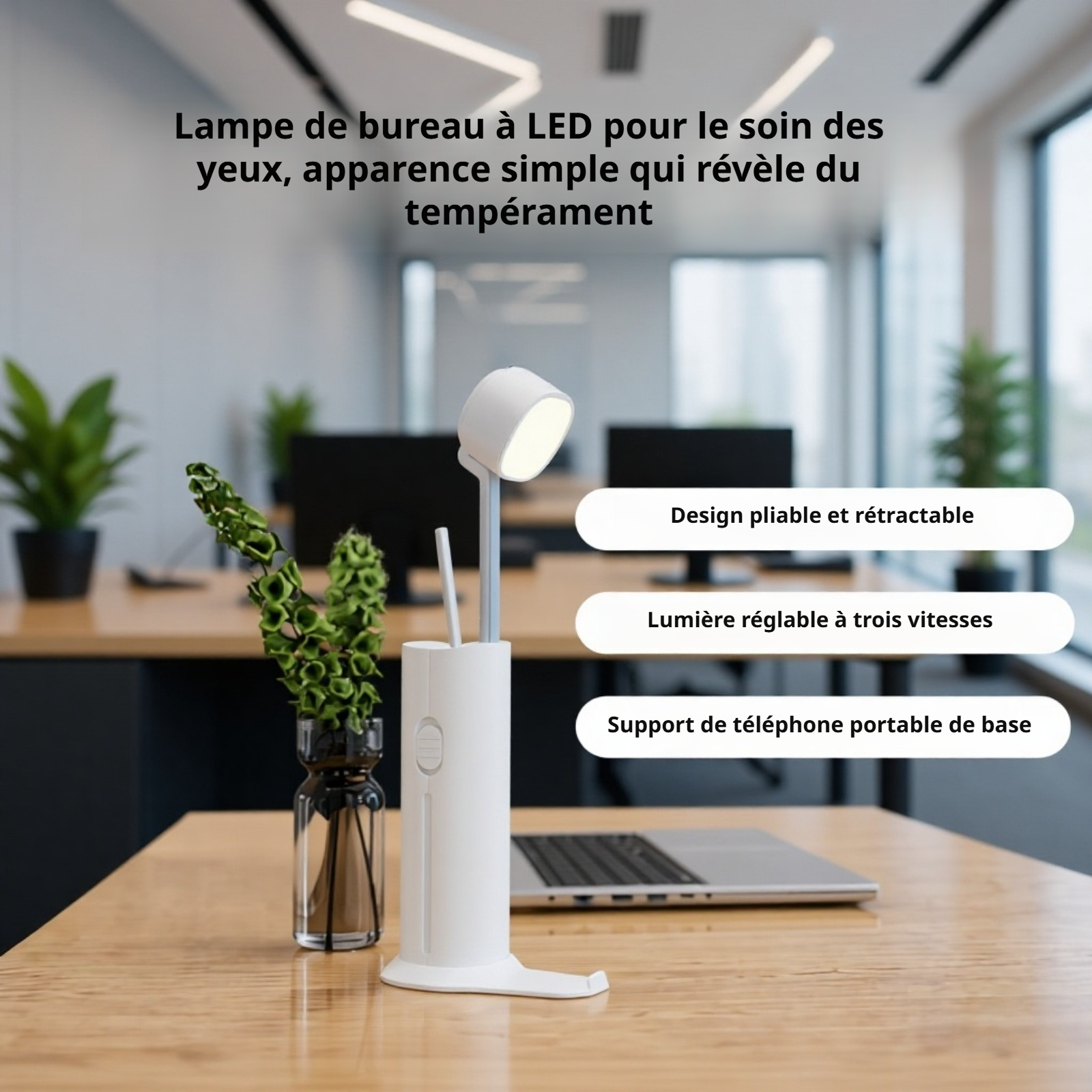 Lampe de bureau créative pour protéger les yeux