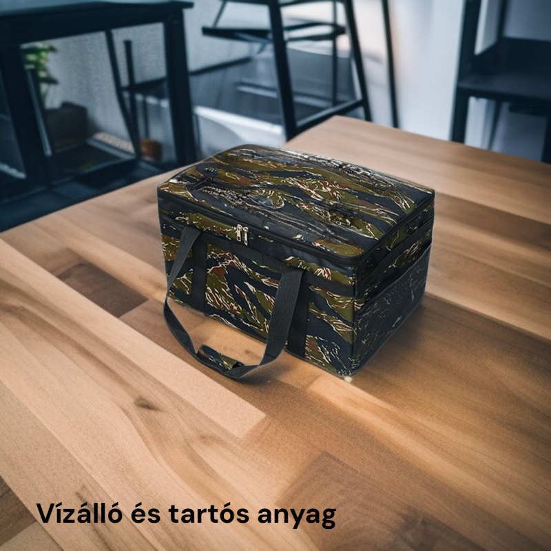 Kültéri nagy kapacitású tárolótáska