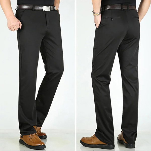 Ice Silk Stretch Men's Casual Pants