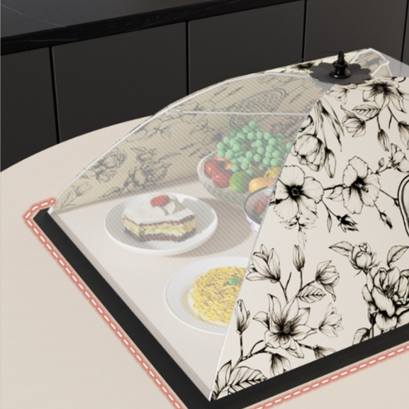 접이식 빈티지 아메리칸 스타일 가정용 식탁 음식 커버