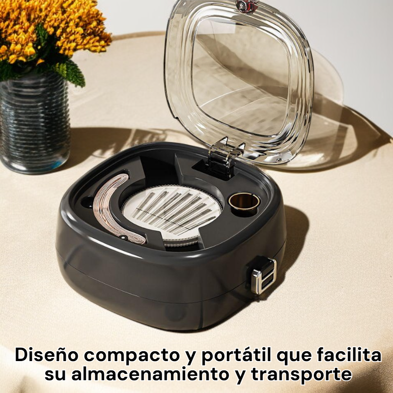 Caja de costura multifuncional con imán para el hogar