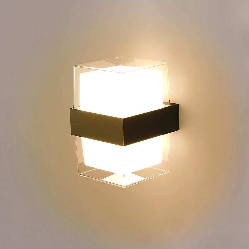Modern style circular wall lamp for living room