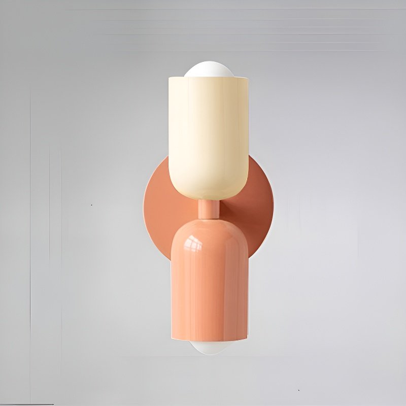 Lámpara de pared estilo crema para dormitorio