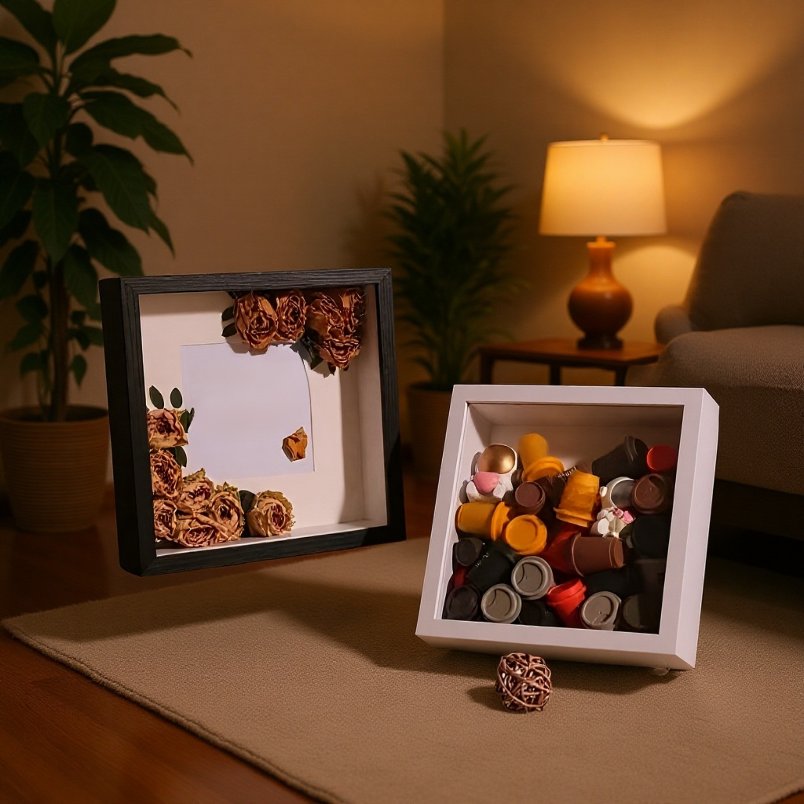 علبة عرض لحفظ التماثيل من الغبار