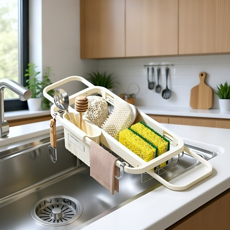 다기능 접이식 싱크대 배수대