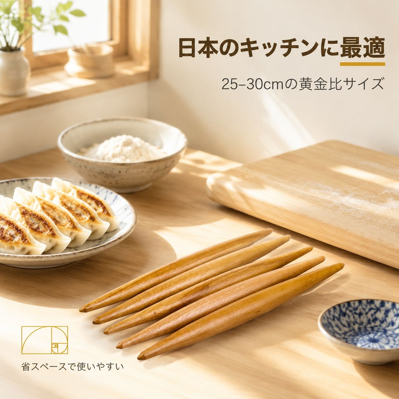 ブナ材の製菓道具
