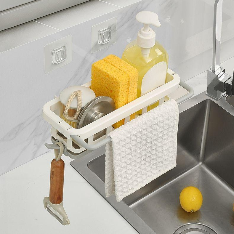  주방 필수템! 타공 없이 설치하는 스마트 벽걸이 선반