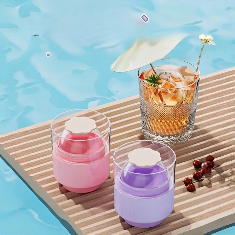 家庭用簡単取り出し球形シリコン製氷型