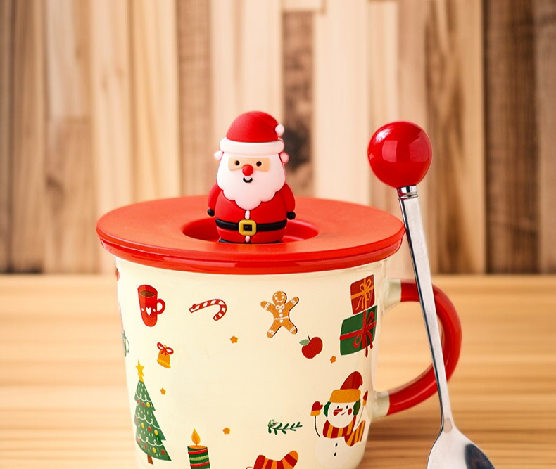 馬克杯陶瓷質感與光澤特寫