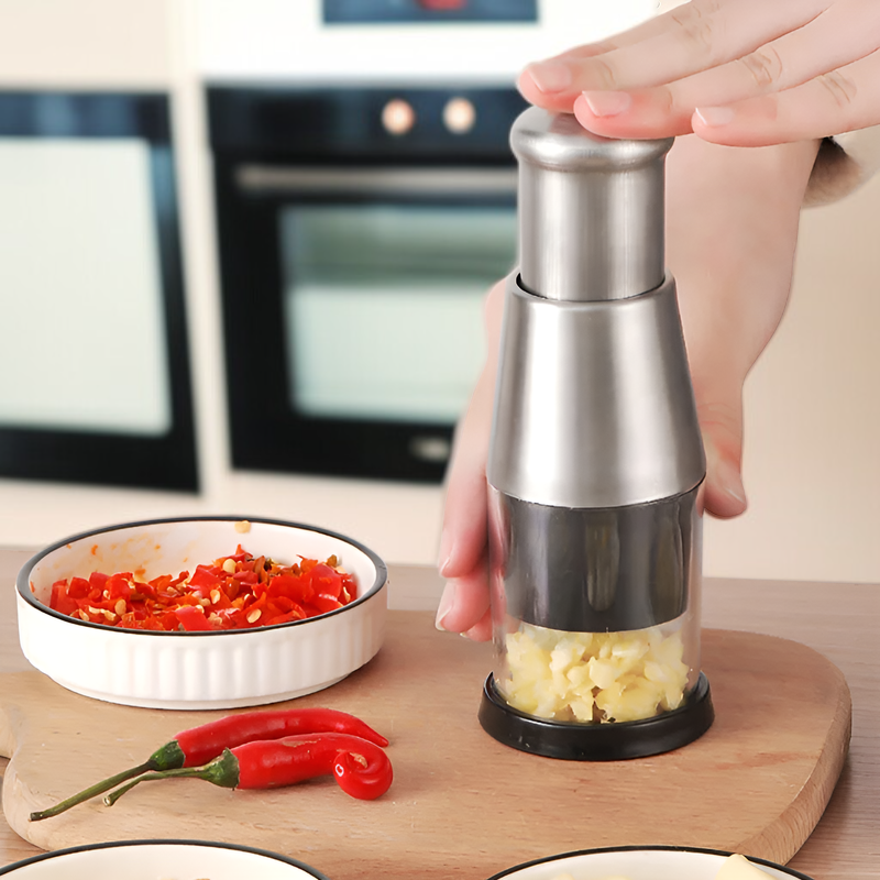 Multi-Functional Garlic Cutter – Kitchen Garlic Press