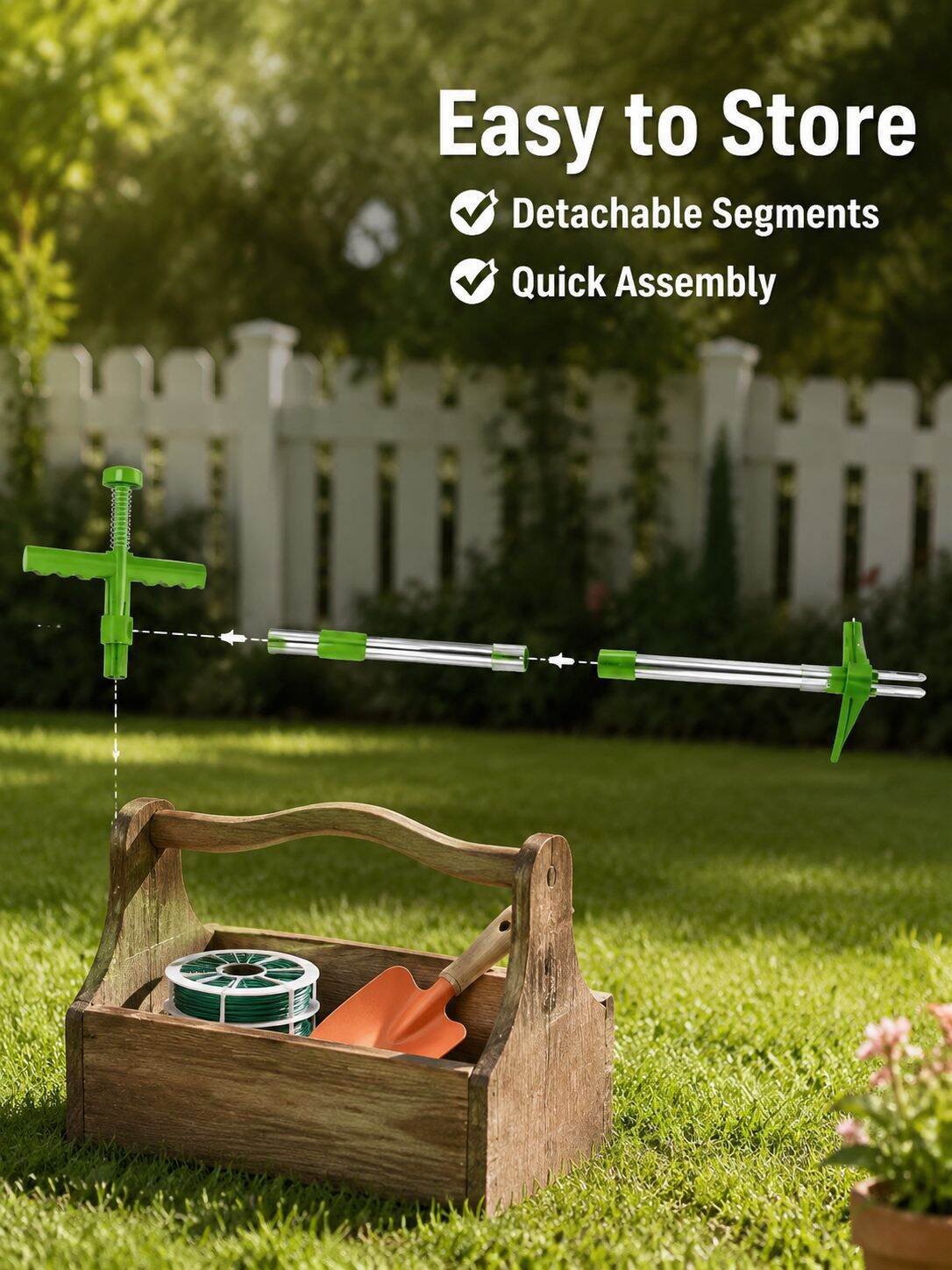 Multifunctional Manual Weeder with Portable Detachable Design