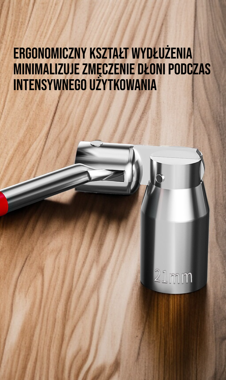 Przedłużka klucza typu T do zastosowań warsztatowych