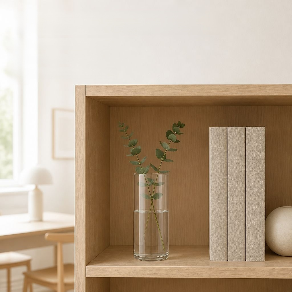 Zylinder Glasvase Transparent Große Blumenvase Hydrokultur Deko