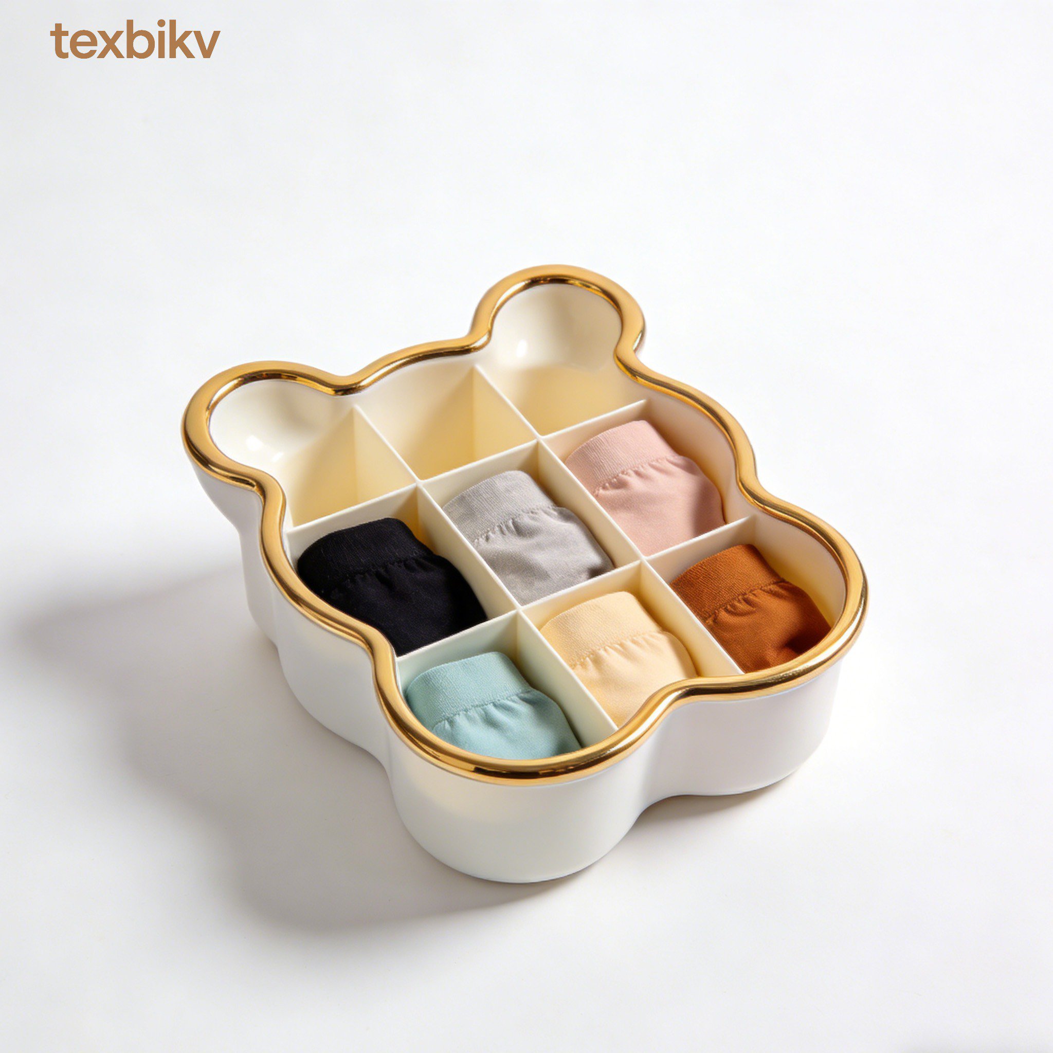 下着・靴下用収納ボックス（8個セット）