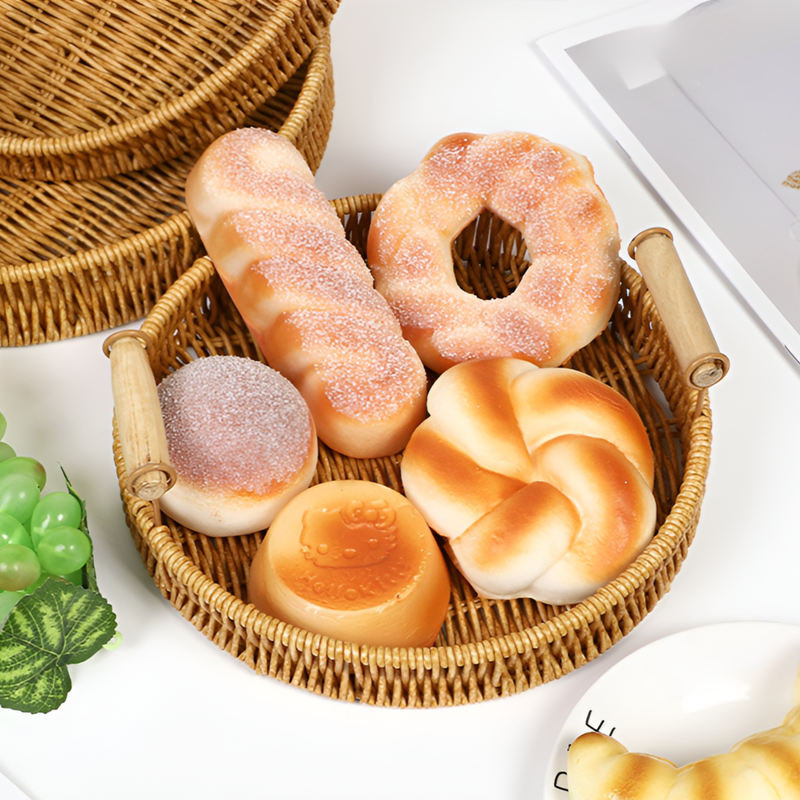 Handmade Bread Storage Basket