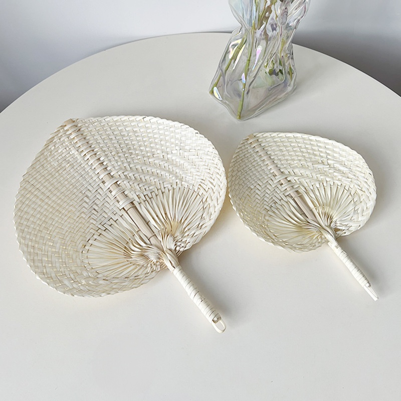 Pfirsichförmiger Bambus-Fächer für den Sommer