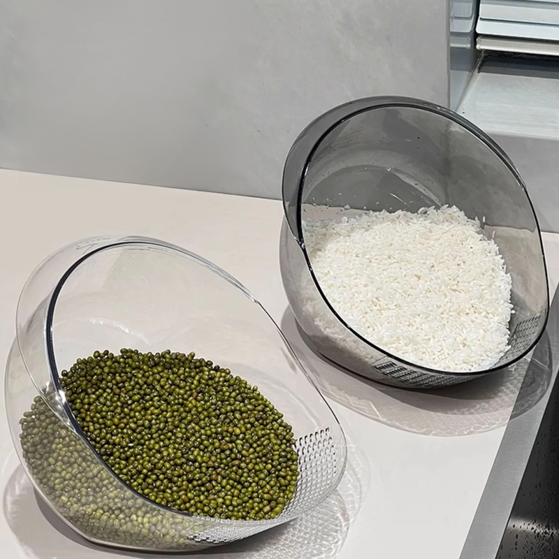 大容量の洗米・水切りバケツ