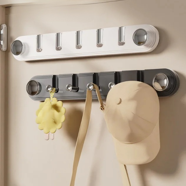 Gancho de pared con ventosa, sin taladro, fuerte capacidad de carga, perchero para puerta y cocina