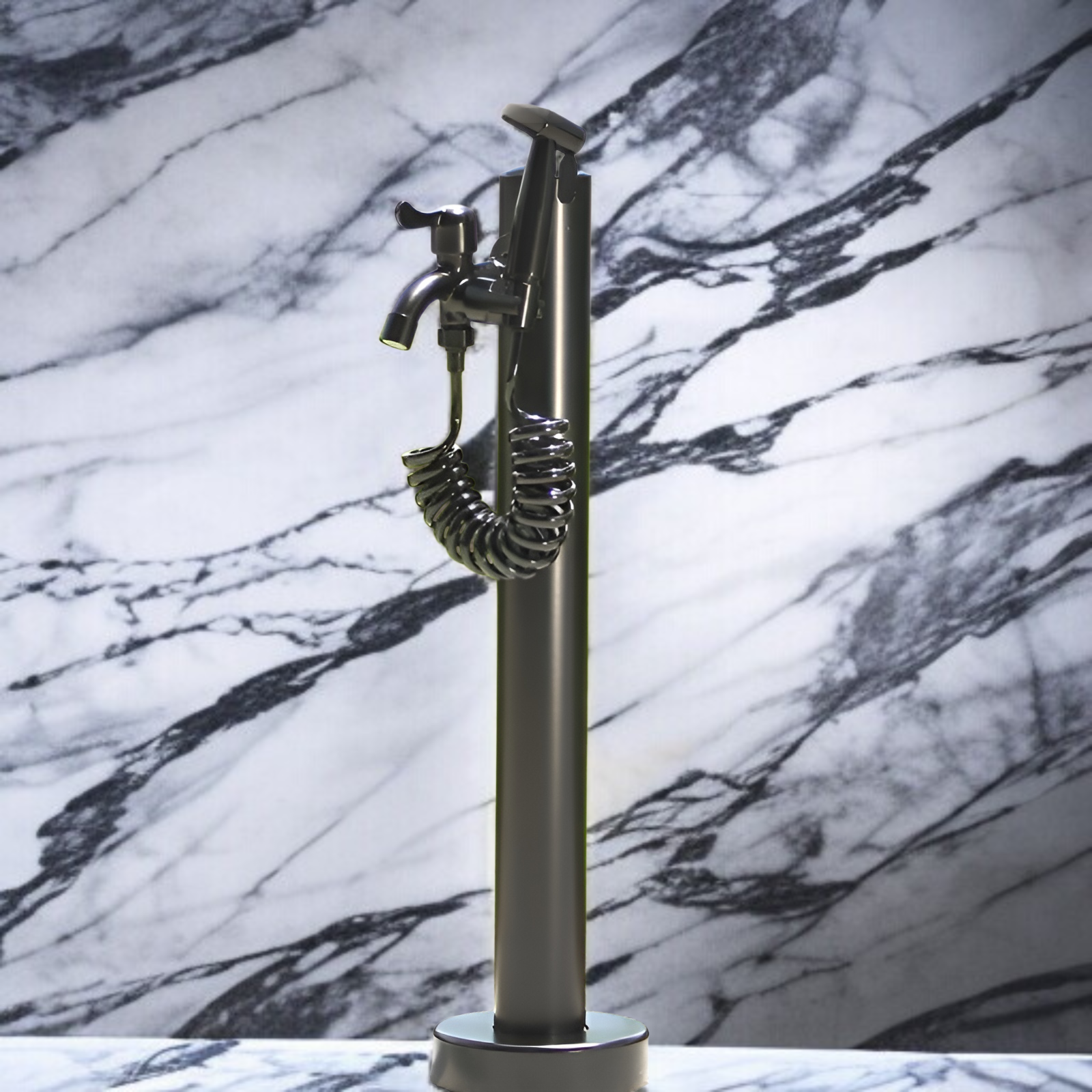 ก๊อกน้ำคอลัมน์ใช้งานกลางแจ้ง