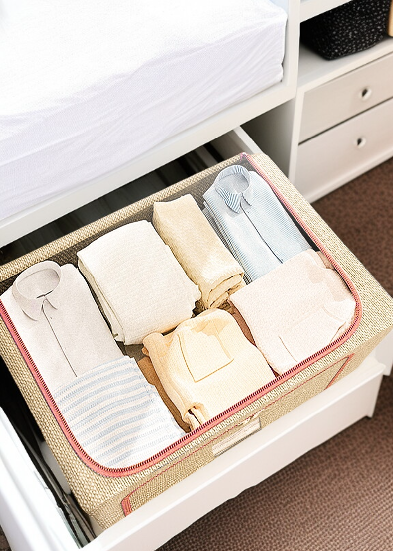 튼튼한 가시 의류 수납함 제품 디테일