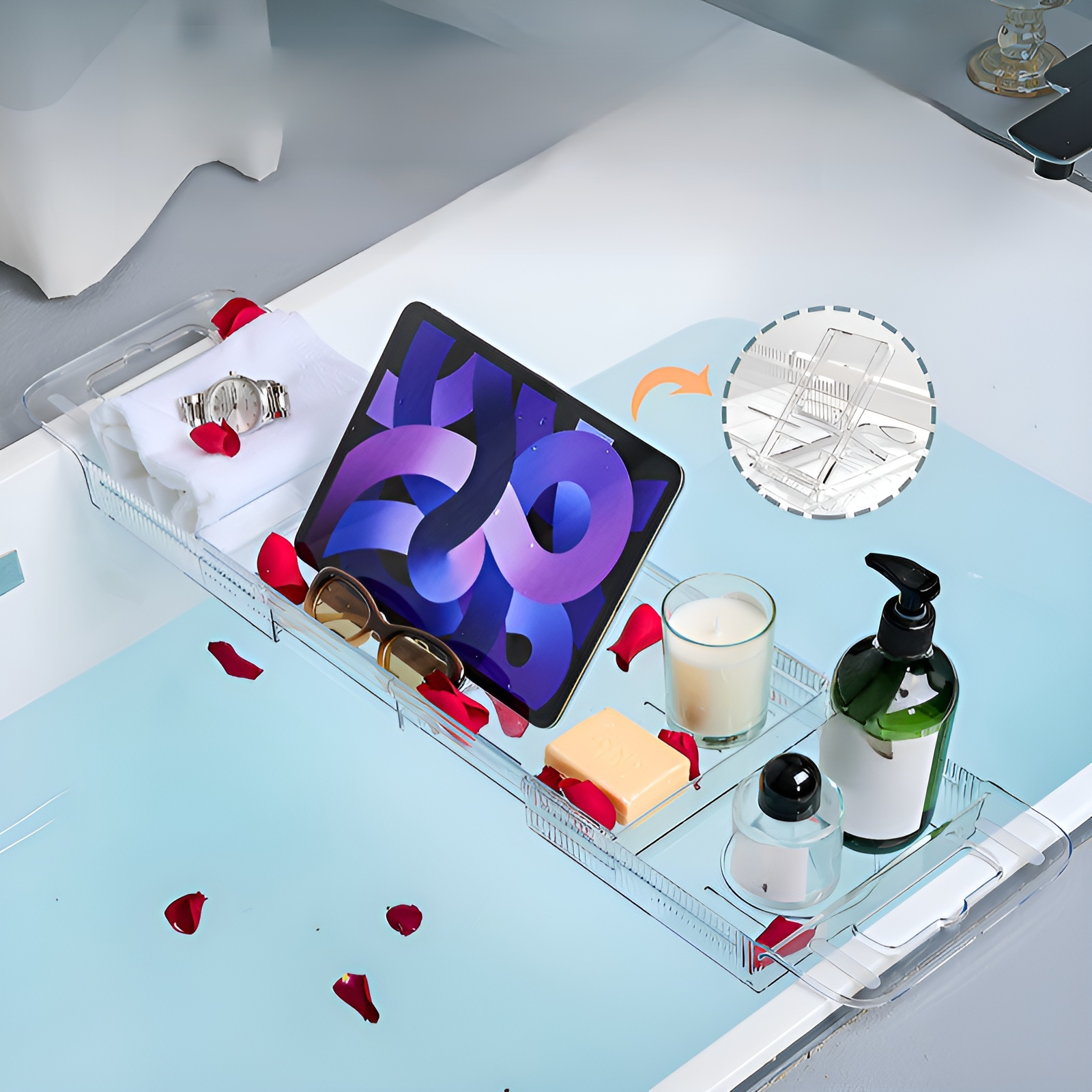 多功能浴室置物架 