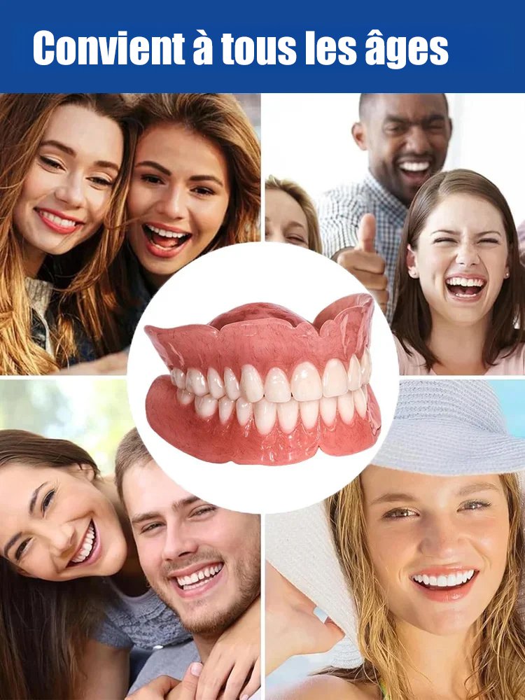 【Recommandé par les autorités américaines】Prothèse dentaire Perfect Smile