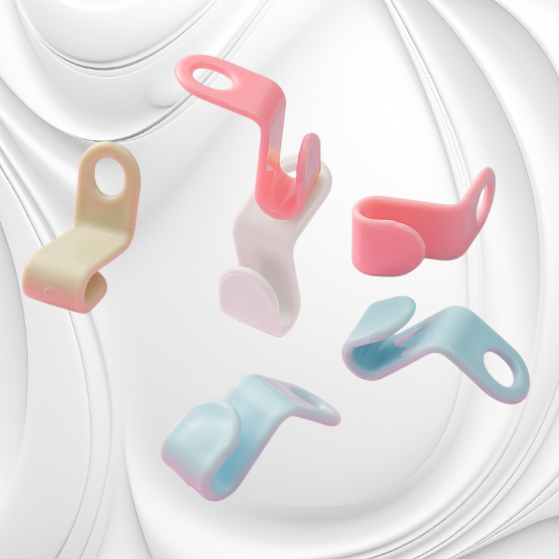 10個衣架連接掛鉤強力黏加厚疊加衣架掛鉤