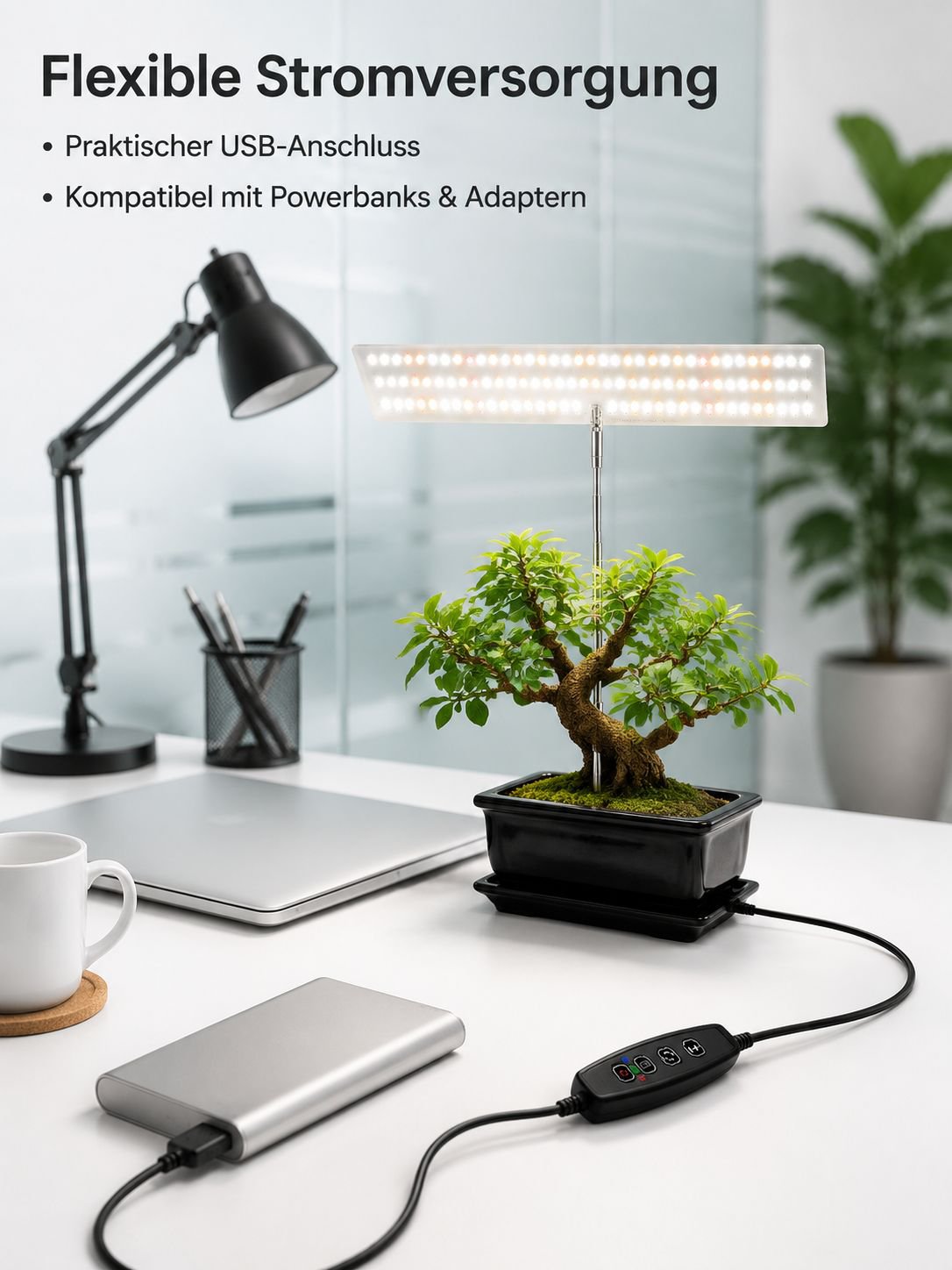 Modernes Design der Pflanzenlampe für Zuhause und Büro