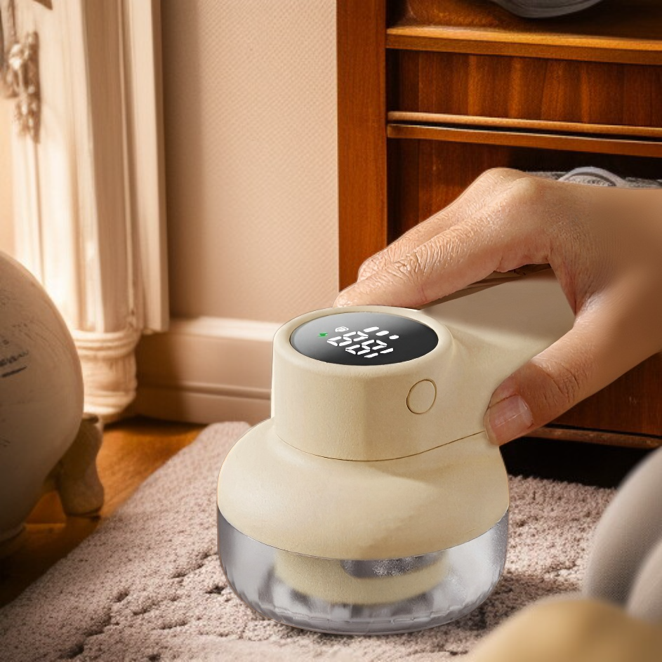 Neuer kleiner tragbarer Haarballenschneider, wiederaufladbarer Haarballenschneider mit Digitalanzeig