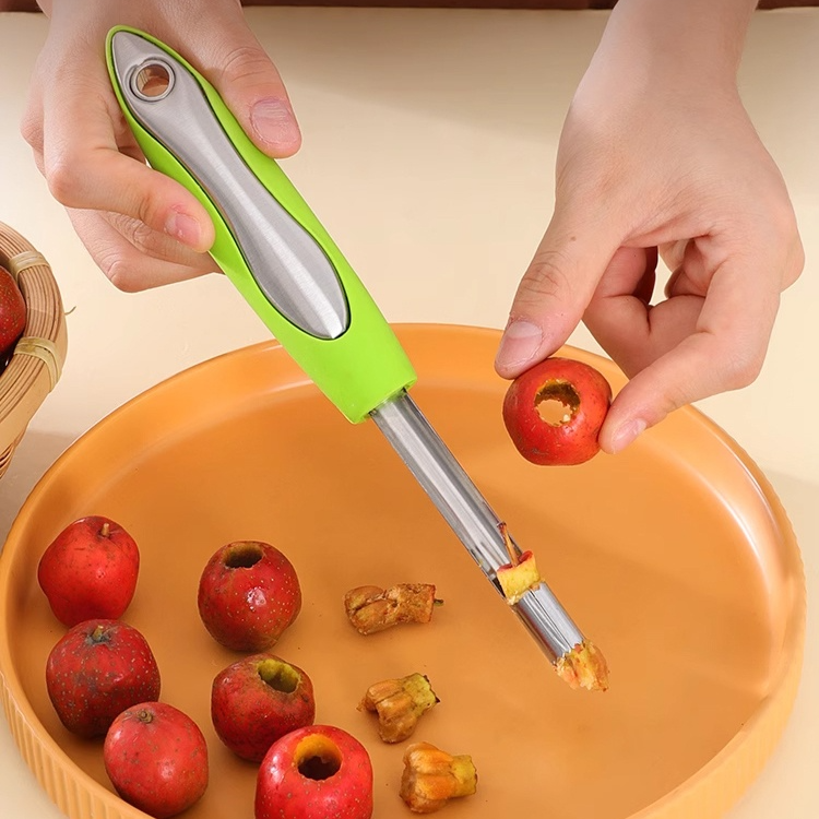 PP手柄不鏽鋼去核器套裝