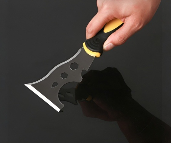 다용도 청소삽 바닥 두꺼운 스크레이퍼 그레이 청소도구 스테인레스 스틸 두꺼운 다용도 청소삽