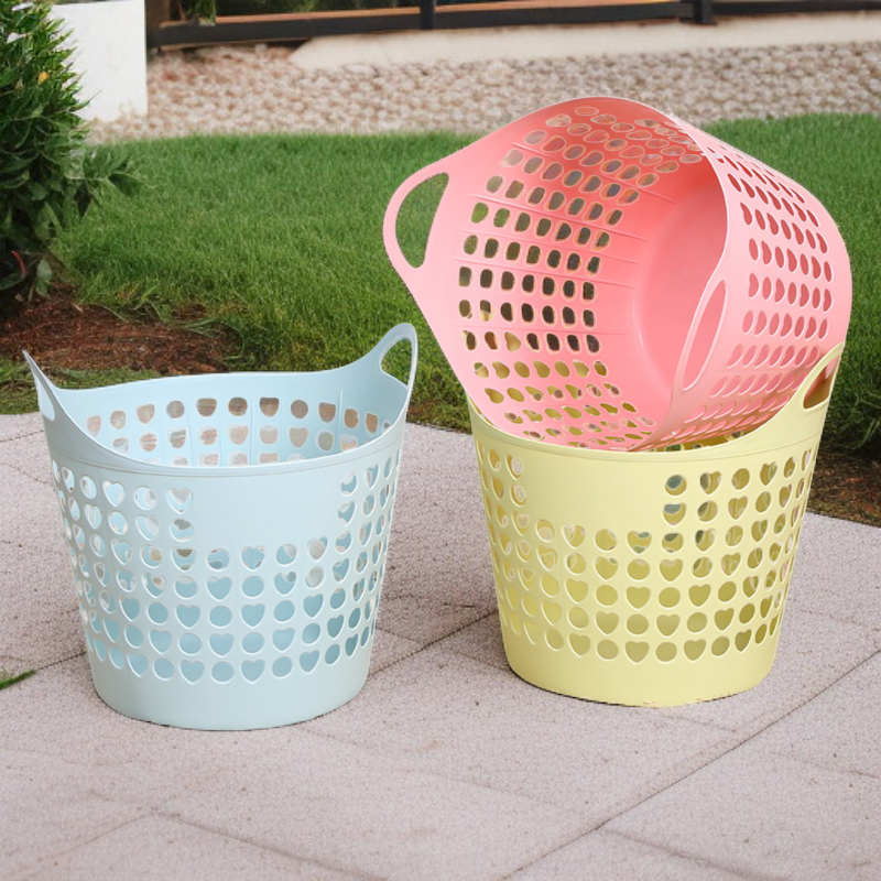 家庭用ランドリーバスケット 大容量収納バスケット